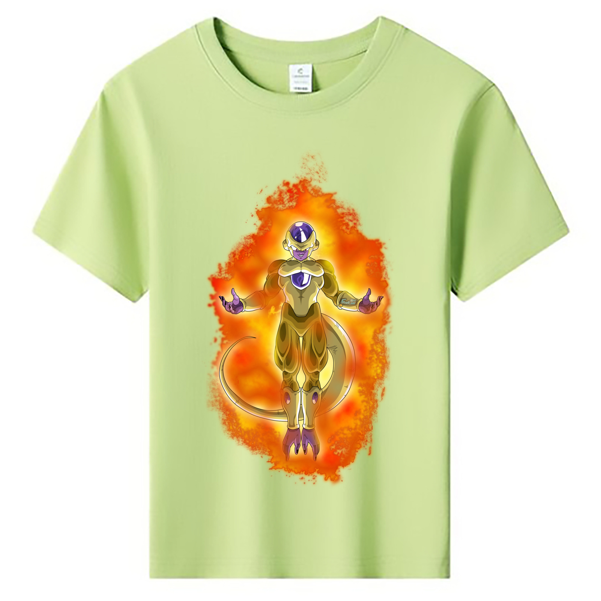 （画像用） ドラゴンボール フリーザ DRAGON BALL Frieza 綿100％キッズTシャツ（フロントプリント）